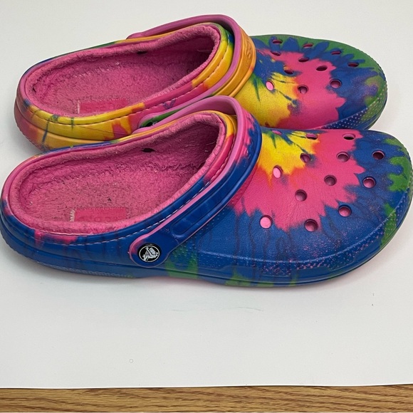 Crocs Sandals Unisex Tye and Die multicolor US M 10 W12 - Picture 4 of 12